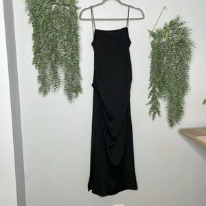 Spaghetti strap black dress